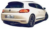Volkswagen Scirocco (2009-2014) Arka Tampon Eki - Difüzör (Plastik) - 1