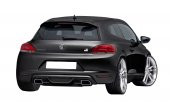Volkswagen Scirocco (2009-2014) Caractere Arka Tampon Eki - Difüzör (Plastik) thumbnail 1