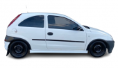 Opel Corsa C (2001 - 2006) Opc Style Marşpiyel Seti (Plastik) - 1