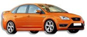 Ford Focus 2 ve 2,5 (2004-2011) Sedan HB Uyumlu ST Yan Marşpiyel Seti (Plastik) - 1