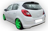 Opel Corsa D 2007 - 2015 OPC Yan Marşpiyel Seti (Plastik) - 2