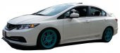 Honda Civic FB7 (2012-2016) Mugen RR Yan Marşpiyel Seti (Plastik) - 1