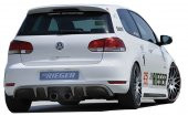 Volkswagen Golf 6 (2009-2012) Arka Tampon Eki - Difüzör (Plastik) - 2