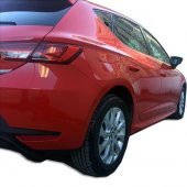 Seat Leon MK3 5F (2013-2019) Aerodinamik Yan Marşpiyel Seti (Plastik) - 2