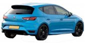 Seat Leon MK3 5F (2013-2019) Aerodinamik Yan Marşpiyel Seti (Plastik) - 3