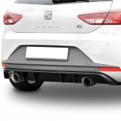 Seat Leon MK3 (2013-2016) FR Arka Tampon Eki - Difüzör (Plastik) thumbnail 2