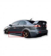 Mitsubishi Lancer 2009 Sonrası Evo 10 Yan Marşpiyel Seti (Plastik) - 1