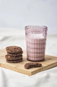 Akrilik Mürdüm Tekli Kısa Bardak & Su Meşrubat Kahve Yanı Bardağı 400 ml ( Cam Değildir ) - 2