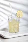 Akrilik Şeffaf Tekli Kısa Bardak & Su Meşrubat Kahve Yanı Bardağı 400 ml ( Cam Değildir ) - 1