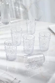 Akrilik Şeffaf Tekli Kısa Bardak & Su Meşrubat Kahve Yanı Bardağı 400 ml ( Cam Değildir ) - 4