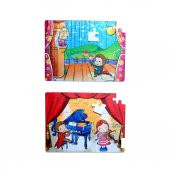Tox Sahne 5+ Keçe Yapboz - 5 Yaş Puzzle T019 - 1
