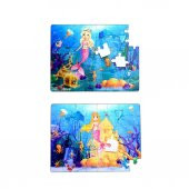 Tox Deniz Kızı 5+ Keçe Yapboz - 5 Yaş Puzzle T041 - 1