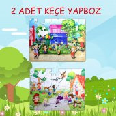 Tox Oyun Parkı 5+ Keçe Yapboz - 5 Yaş Puzzle T040 - 2