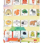 Hayvanlar ve Yaşam Alanları Keçe Cırtlı Duvar Panosu , Eğitici Oyuncak - 7