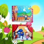Tox Sahne 5+ Keçe Yapboz - 5 Yaş Puzzle T019 - 10