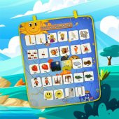 Zıt Kavramlar Keçe Cırtlı Duvar Panosu , Eğitici Oyuncak thumbnail 5