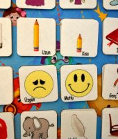 Zıt Kavramlar Keçe Cırtlı Duvar Panosu , Eğitici Oyuncak thumbnail 7