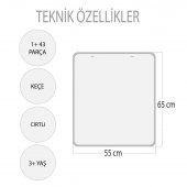 Takvimi Öğreniyorum (2023) Keçe Duvar Panosu , Eğitici Oyuncak - 4