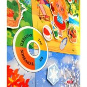 Mevsimleri Öğreniyorum Keçe Cırtlı Duvar Panosu , Eğitici Oyuncak - 7