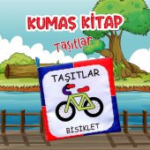 Tox Taşıtlar Kumaş Sessiz Kitap T050 - Bez Kitap , Eğitici Oyuncak , Yumuşak ve Hışırtılı - 2
