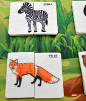 Parça Bütün Eşleştirme - Vahşi Hayvanlar Keçe Cırtlı Duvar Panosu , Eğitici Oyuncak - 10