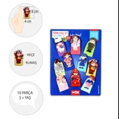 Tox Meslekler 10 Parça Parmak Kukla , Eğitici Oyuncak T762 - 4