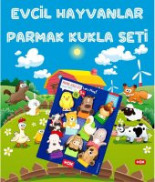 Tox Evcil Hayvanlar 10 Parça Parmak Kukla , Eğitici Oyuncak T771 - 2