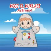Tox Astronot Meslekler Keçe El Kukla T329 , Eğitici Oyuncak - 2