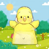 Tox Civciv Evcil Hayvanlar Keçe El Kukla T314 , Eğitici Oyuncak - 10