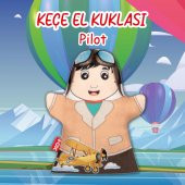 Tox Pilot Meslekler Keçe El Kukla T324 , Eğitici Oyuncak - 2