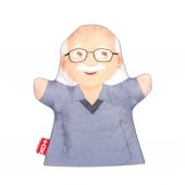 Tox Dede Aile Bireyleri Keçe El Kukla T337 , Eğitici Oyuncak - 1