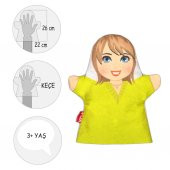 Tox Teyze Aile Bireyleri Keçe El Kukla T339 , Eğitici Oyuncak - 4