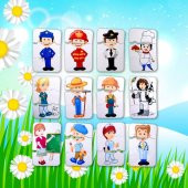 Tox Meslekler 3+ Keçe Yapboz - 3 Yaş Puzzle T006 - 5