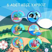 Tox Su Canlıları 2+ Keçe Yapboz - Puzzle T001 - 2