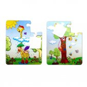 Tox Zürafa 3+ Keçe Yapboz - 3 Yaş Puzzle T043 - 1