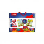 Tox Zürafa 3+ Keçe Yapboz - 3 Yaş Puzzle T043 - 3