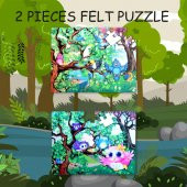 Tox Baykuş 5+ Keçe Yapboz - 5 Yaş Puzzle T017 - 7