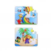 Tox Gökkuşağı 3+ Keçe Yapboz - 3 Yaş Puzzle T042 - 1