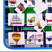 Tox ( Taşıtlar ) Parça-Bütün Eşleşmeler Keçe Cırtlı Aktivite Sayfası - Çocuk Etkinlik , Eğitici thumbnail 10