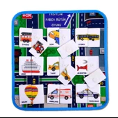 Tox ( Taşıtlar ) Parça-Bütün Eşleşmeler Keçe Cırtlı Aktivite Sayfası - Çocuk Etkinlik , Eğitici thumbnail 4