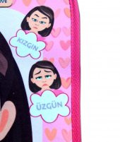 Tox ( Kız ) Duyguları Öğreniyorum Keçe Cırtlı Aktivite Sayfası - Çocuk Etkinlik , Eğitici Oyuncak - 5