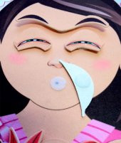 Tox ( Kız ) Duyguları Öğreniyorum Keçe Cırtlı Aktivite Sayfası - Çocuk Etkinlik , Eğitici Oyuncak - 7