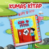 Tox Kim O Kumaş Sessiz Kitap T096 - Bez Kitap , Eğitici Oyuncak , Yumuşak ve Hışırtılı thumbnail 2