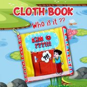 Tox Kim O Kumaş Sessiz Kitap T096 - Bez Kitap , Eğitici Oyuncak , Yumuşak ve Hışırtılı thumbnail 6