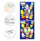 2 Set - 20 Parça Tox Vahşi Hayvanlar ve Evcil Hayvanlar Parmak Kukla T771 T781 - 3