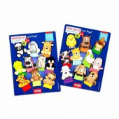 2 Set - 20 Parça Tox Vahşi Hayvanlar ve Evcil Hayvanlar Parmak Kukla T771 T781 - 5