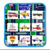 Tox ( Taşıtlar ) Parça-Bütün Eşleşmeler Keçe Cırtlı Aktivite Sayfası - Çocuk Etkinlik , Eğitici thumbnail 6