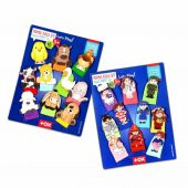 2 Set - 20 Parça Tox Evcil Hayvanlar ve Meslekler Parmak Kukla T771 T762 - 6