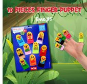 Tox Emojiler 10 Parça Parmak Kukla , Eğitici Oyuncak T106 - 7