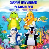 4 Parça Tox Sudaki Hayvanlar El Kukla Set , Eğitici Oyuncak - 2